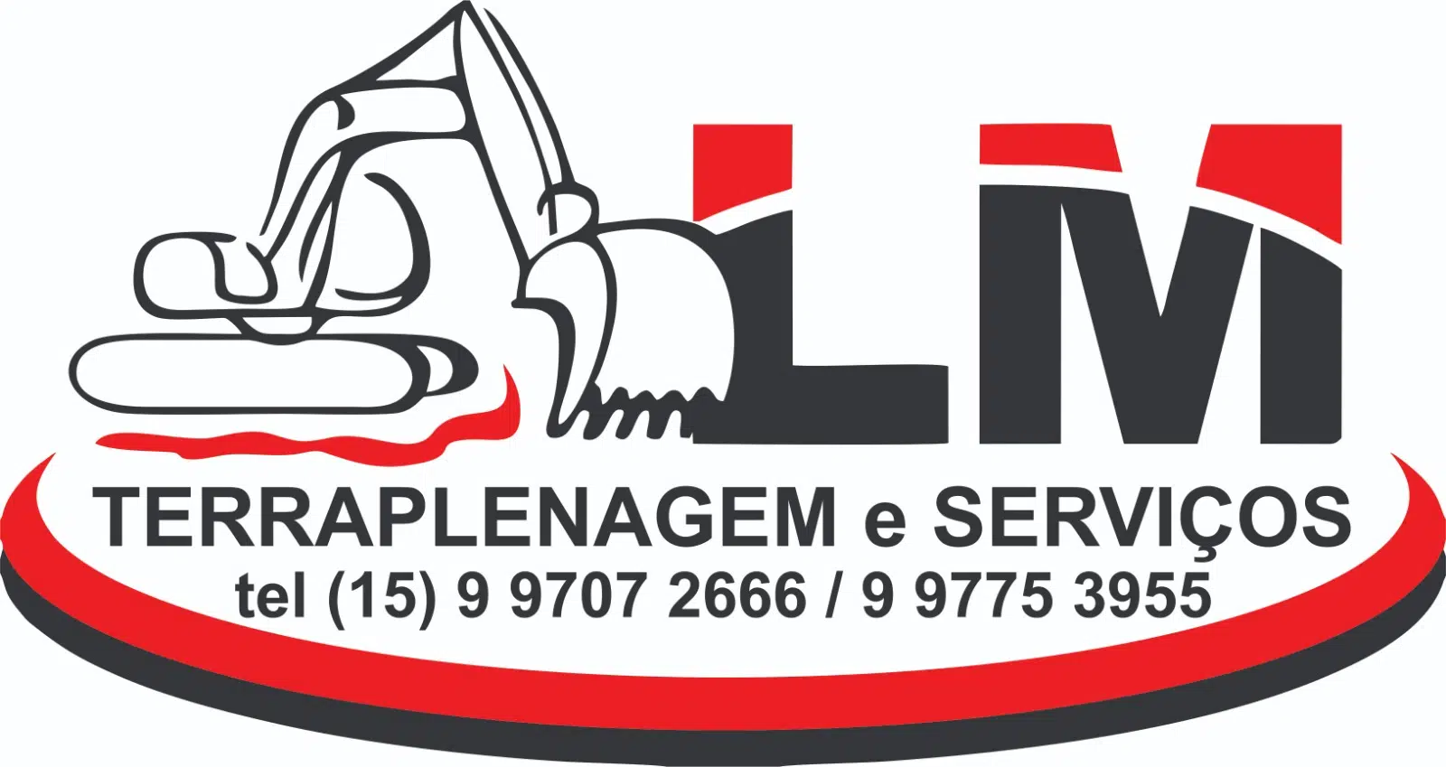 Logo LM Terraplenagem e Serviços