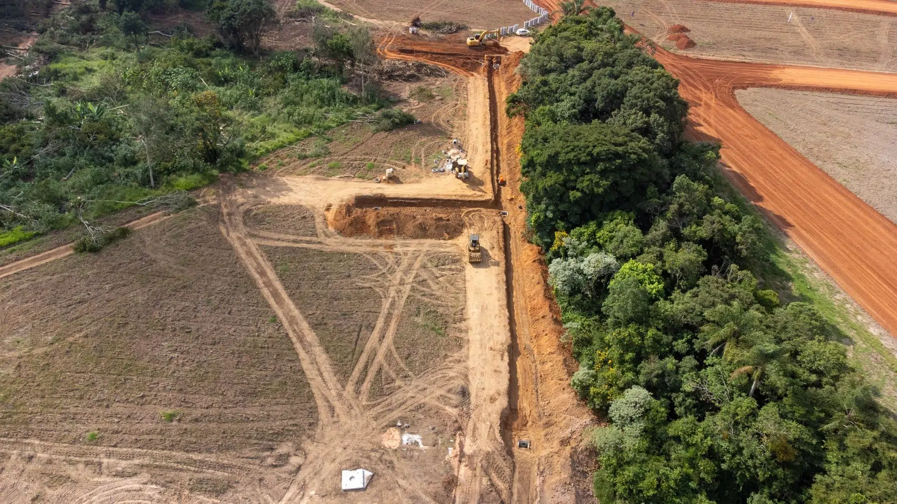 Preparação de terreno e drenagem